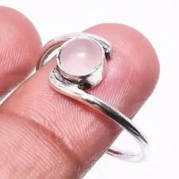 Silver Gemstone Rings